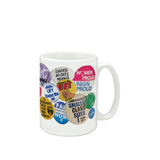 UFT Retro Button Coffee Mug