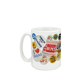 UFT Retro Button Coffee Mug