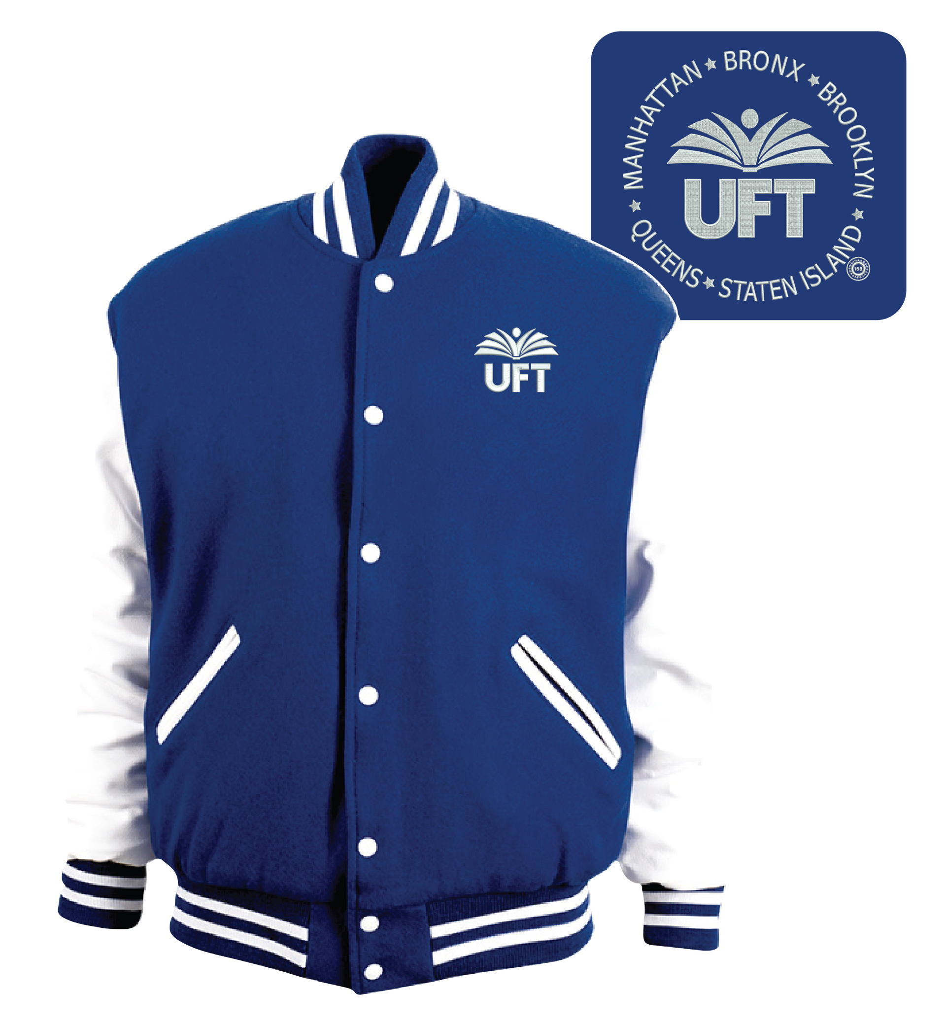 UFT Varsity Jacket – UFT Swag Shop